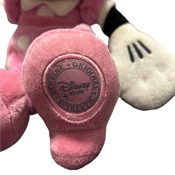 Disney Store Pink Polka Dot MINNIE MOUSE Plush Small 14" - Picture 2 of 6